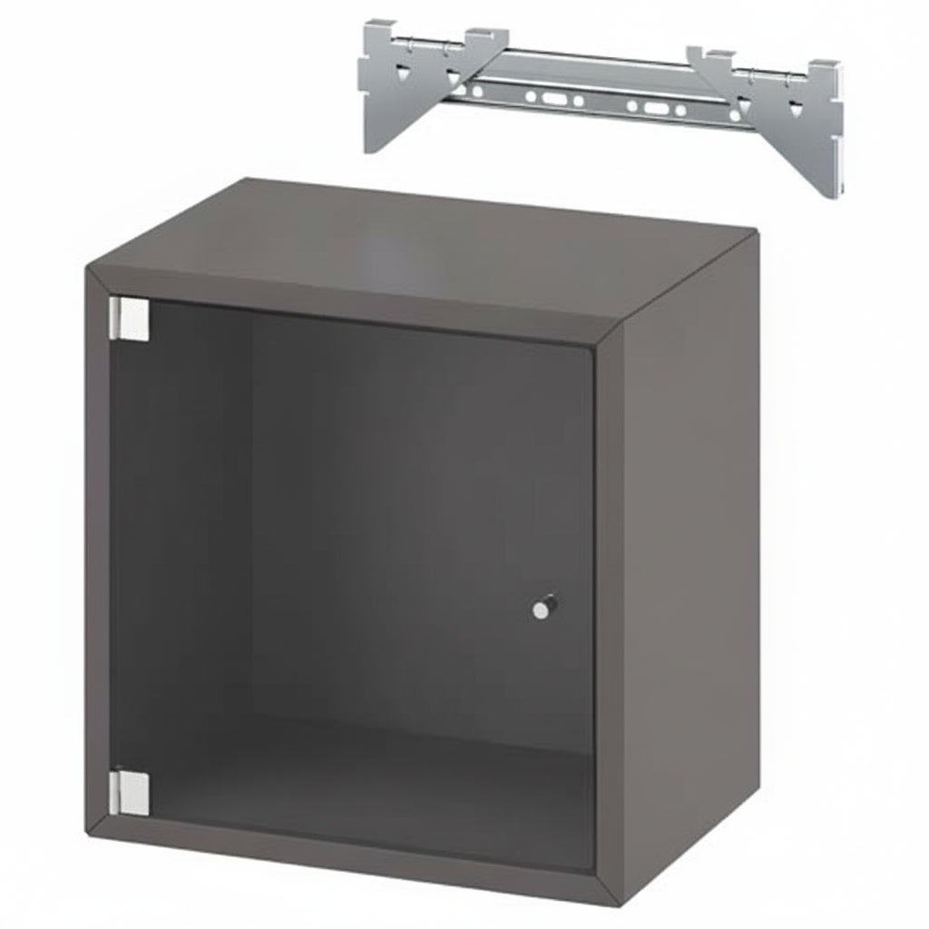 EKORA Floating Glass Cabinet - Image 7