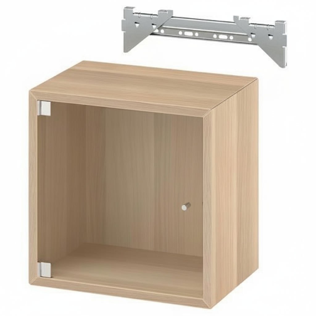 EKORA Floating Glass Cabinet - Image 11
