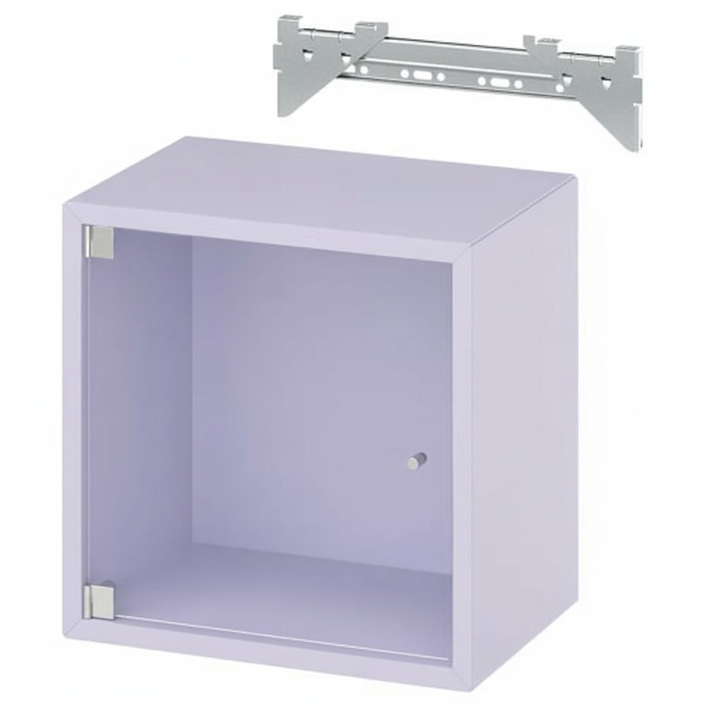EKORA Floating Glass Cabinet - Image 10