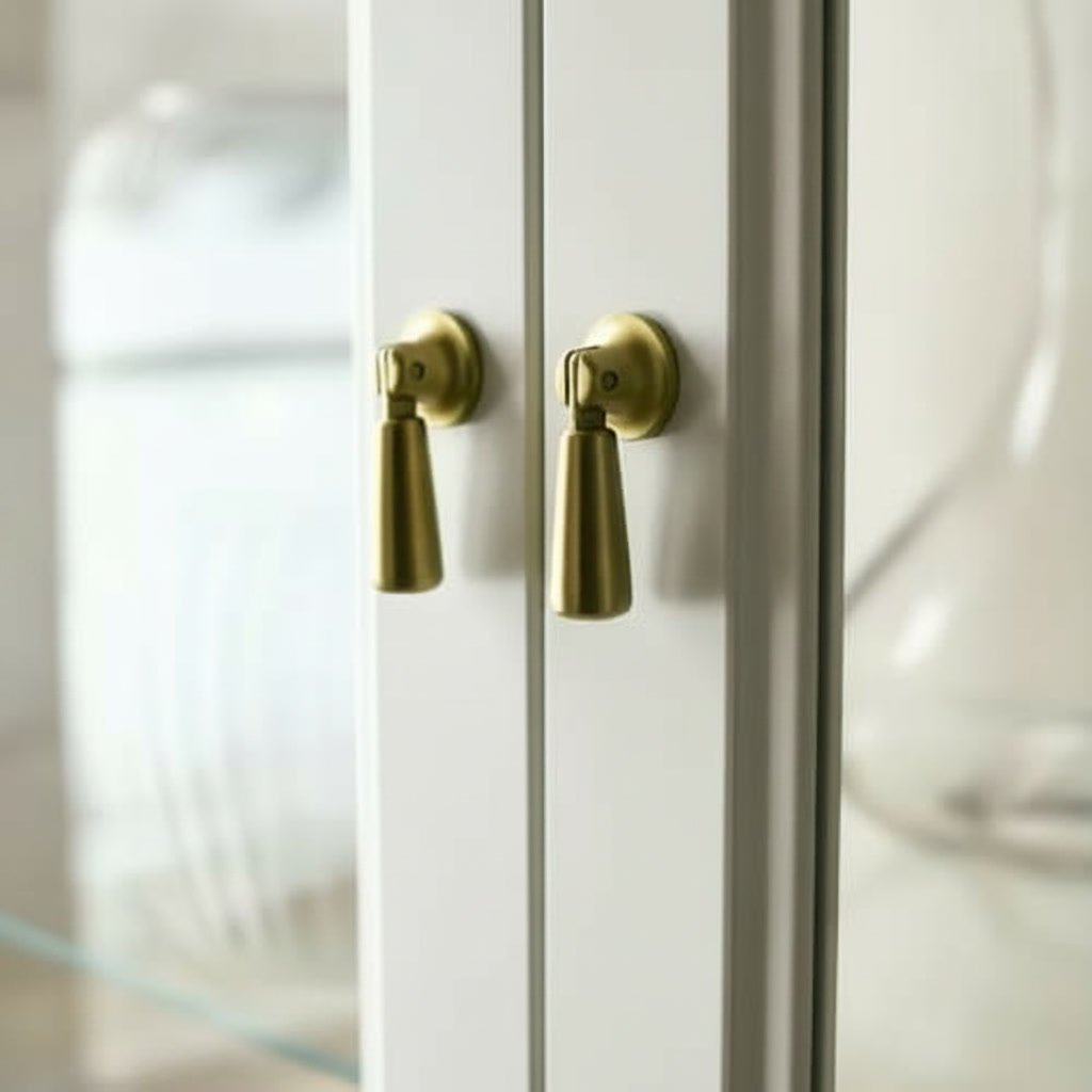 FJARVIK Glass Display Cabinet - Image 4