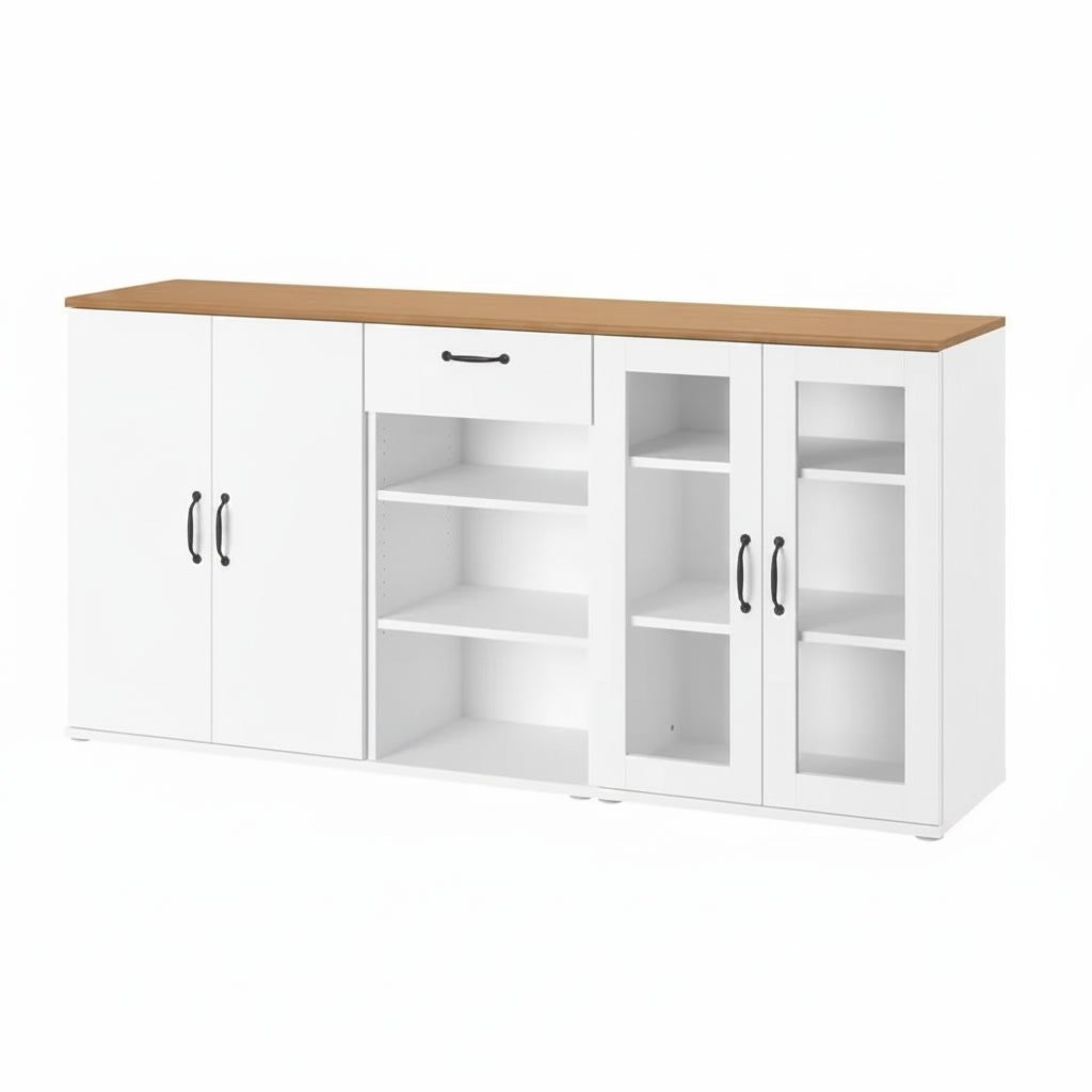 SKRUVIK Glass cabinet Sideboard - Image 7