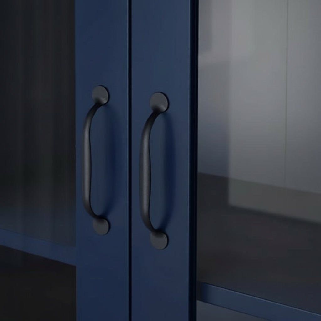 SKRUVIK Glass Display Storage Cabinet - Image 5