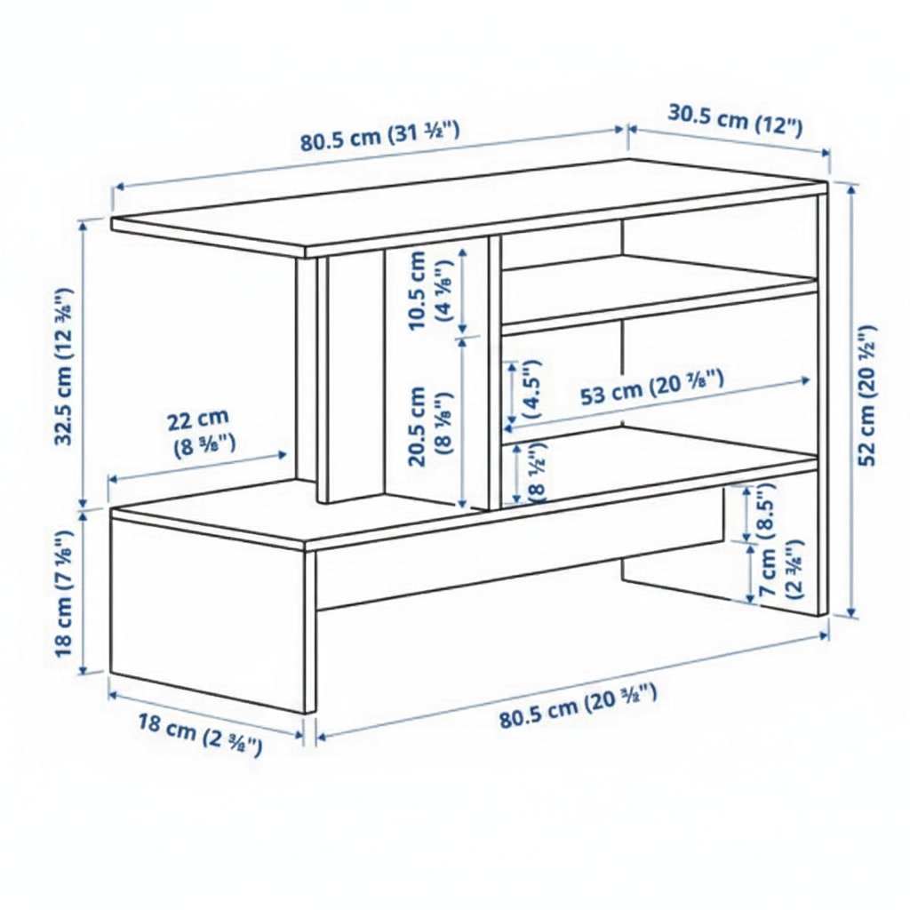 HOLMVIK Multi-Level Side Table - Image 10