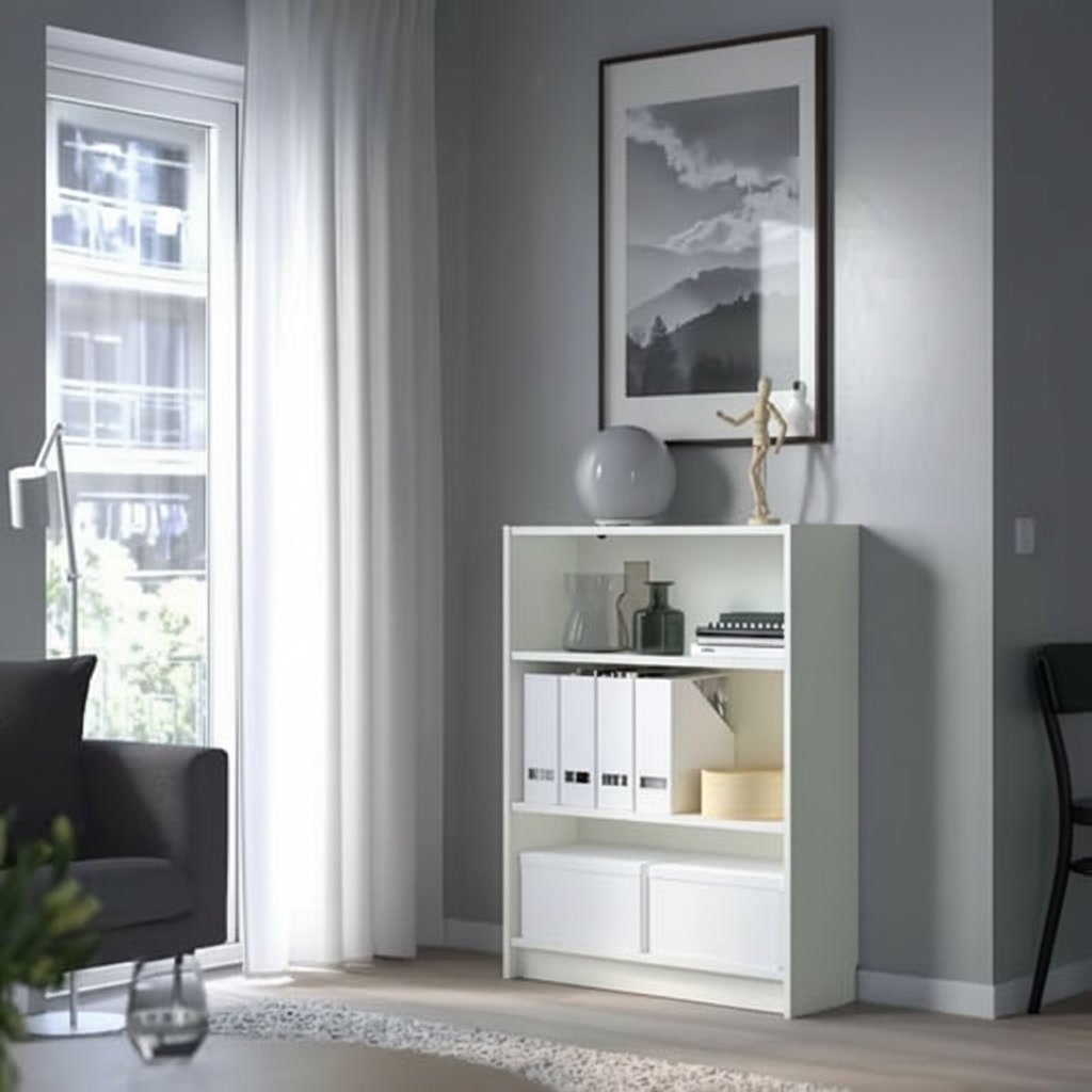 BRIXTON 3-Tier Wooden Bookshelf - Image 9