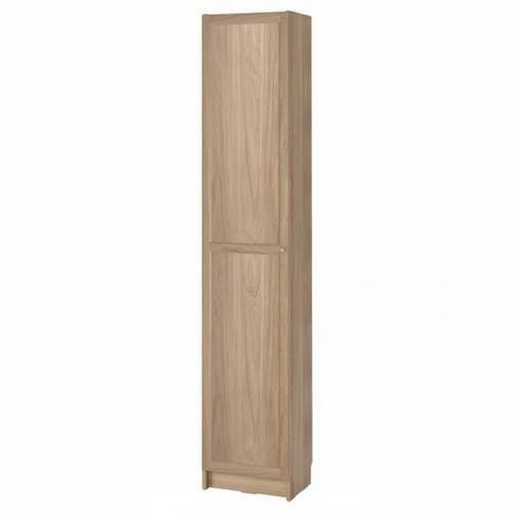 BRIXTON Tall Narrow 1-Door Bookcase - Image 4