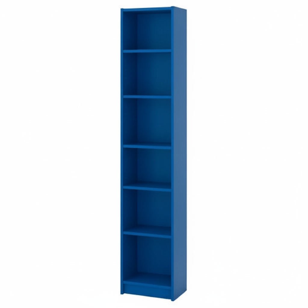 BRIXTON Tall Narrow 6-Shelf Bookcase - Image 6
