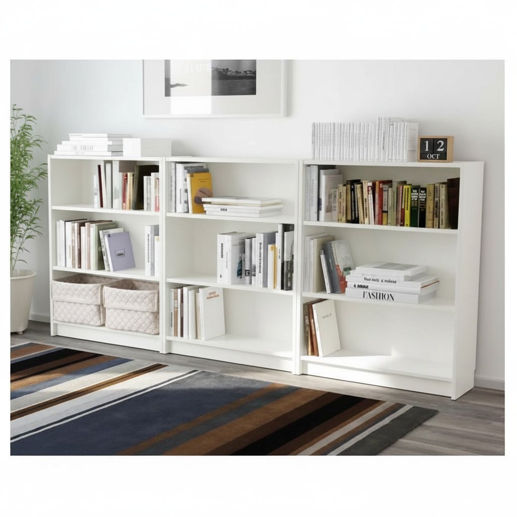 BRIXTON Wide 9-Shelves Bookcase - Image 6