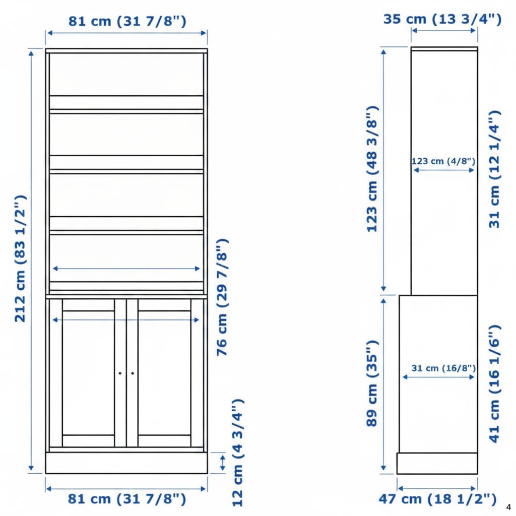 HAVSTAK Tall Cabinet Combination - Image 8