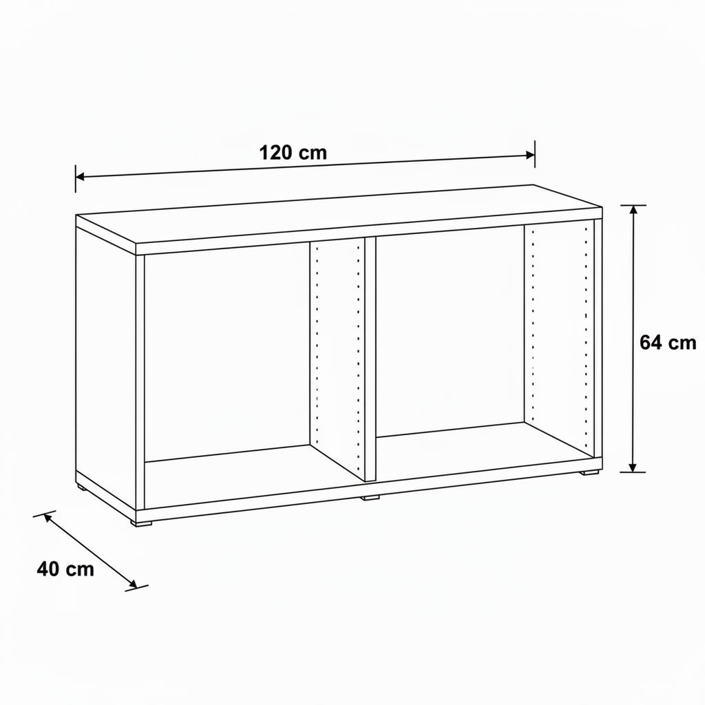 VESTARA 2-Compartment Cabinet - Image 6