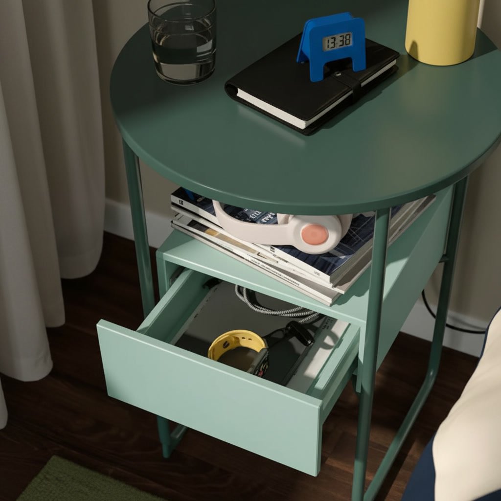 BLANKHOLM 1-Drawer Bedside Table - Image 8