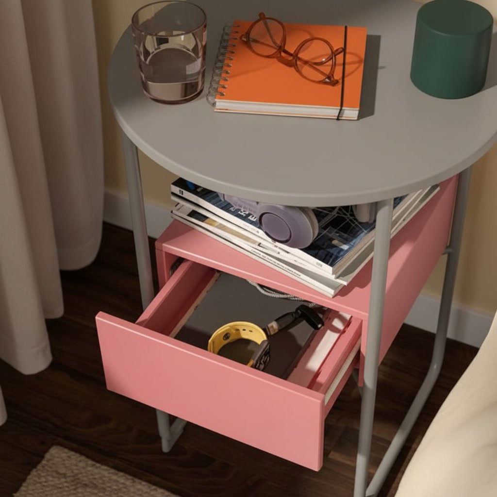 BLANKHOLM 1-Drawer Bedside Table - Image 4