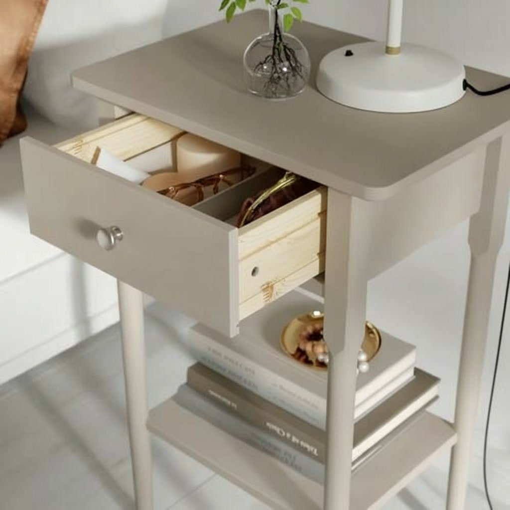 BLÄSVIK Solid pine Bedside table - Image 5