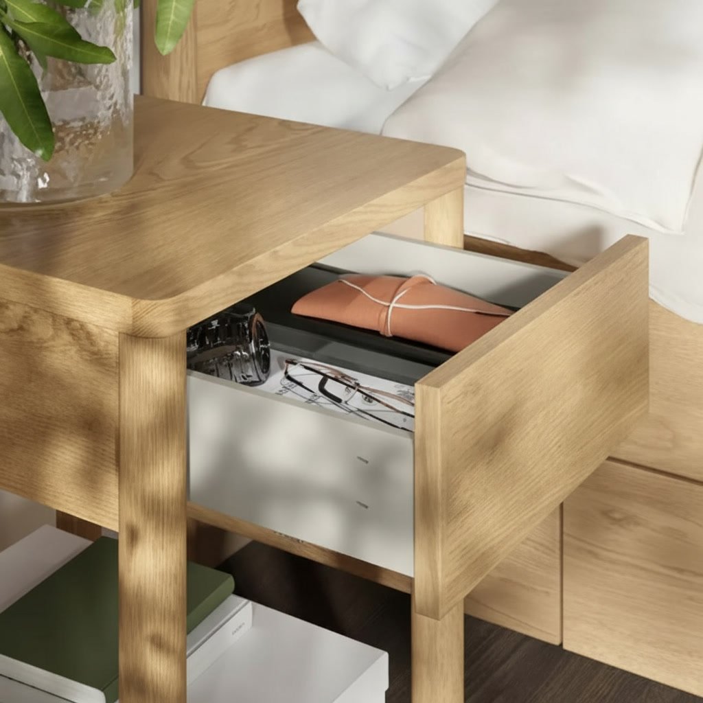 TONVIK 1-Drawer Bedside Table - Image 7