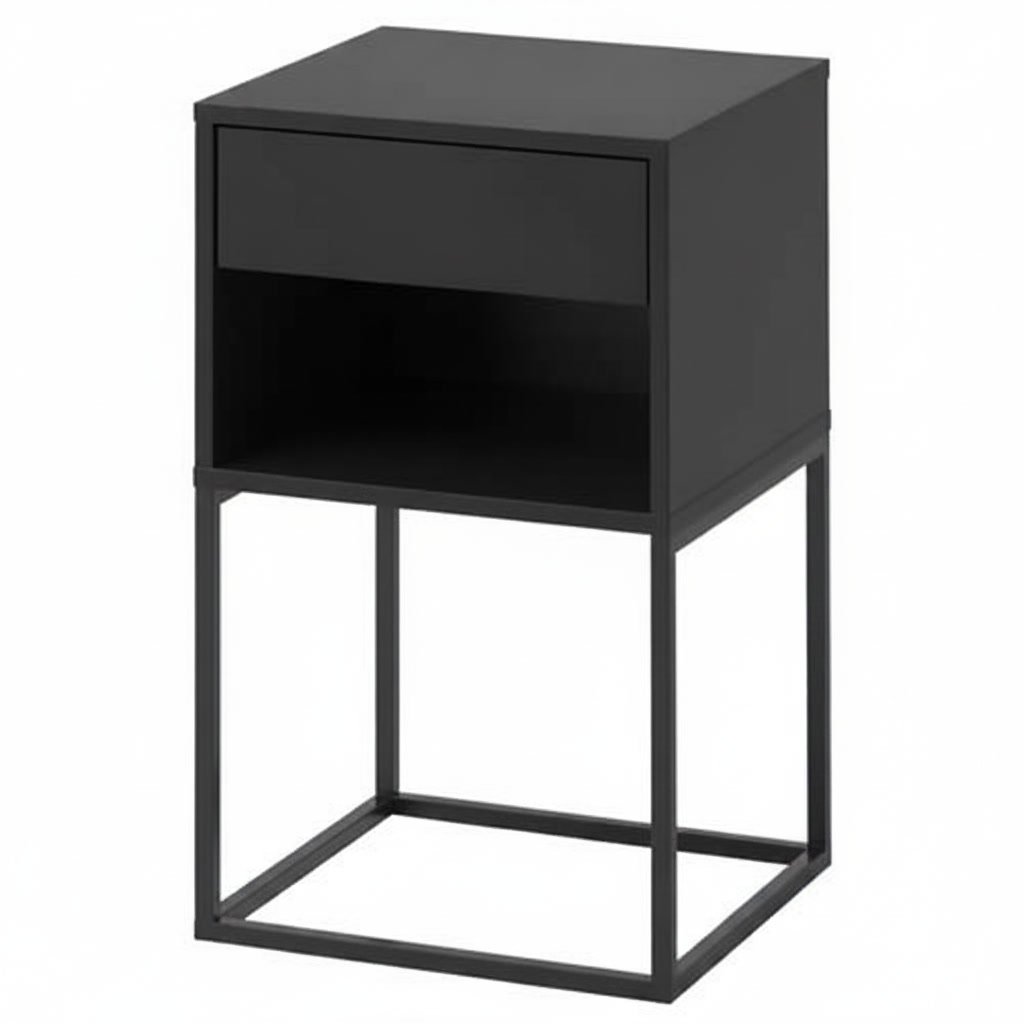 VIKHOLM 1-Drawer Bedside Table - Image 6