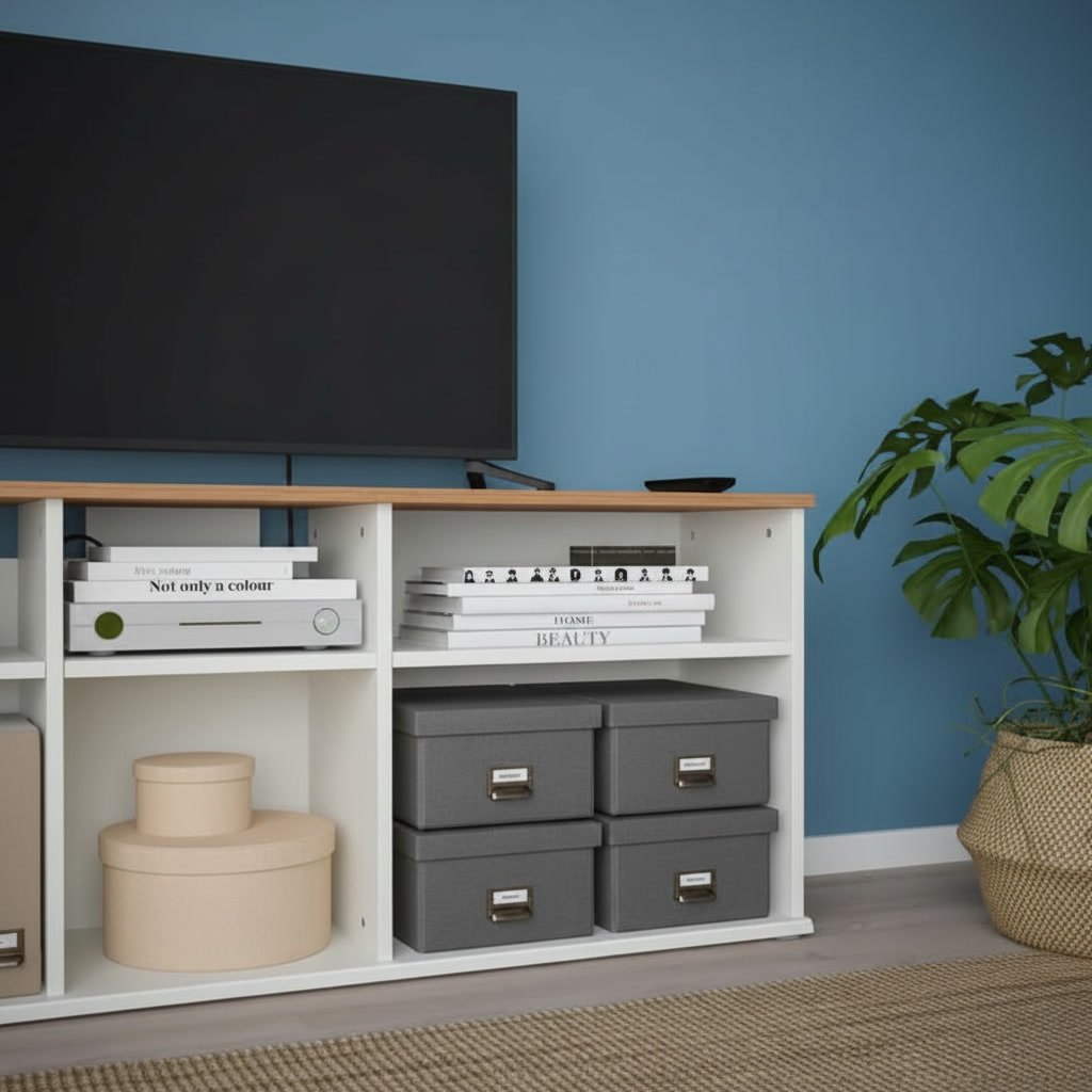 SKRUVIK Bookcase and Display Shelves TV Media Unit - Image 4