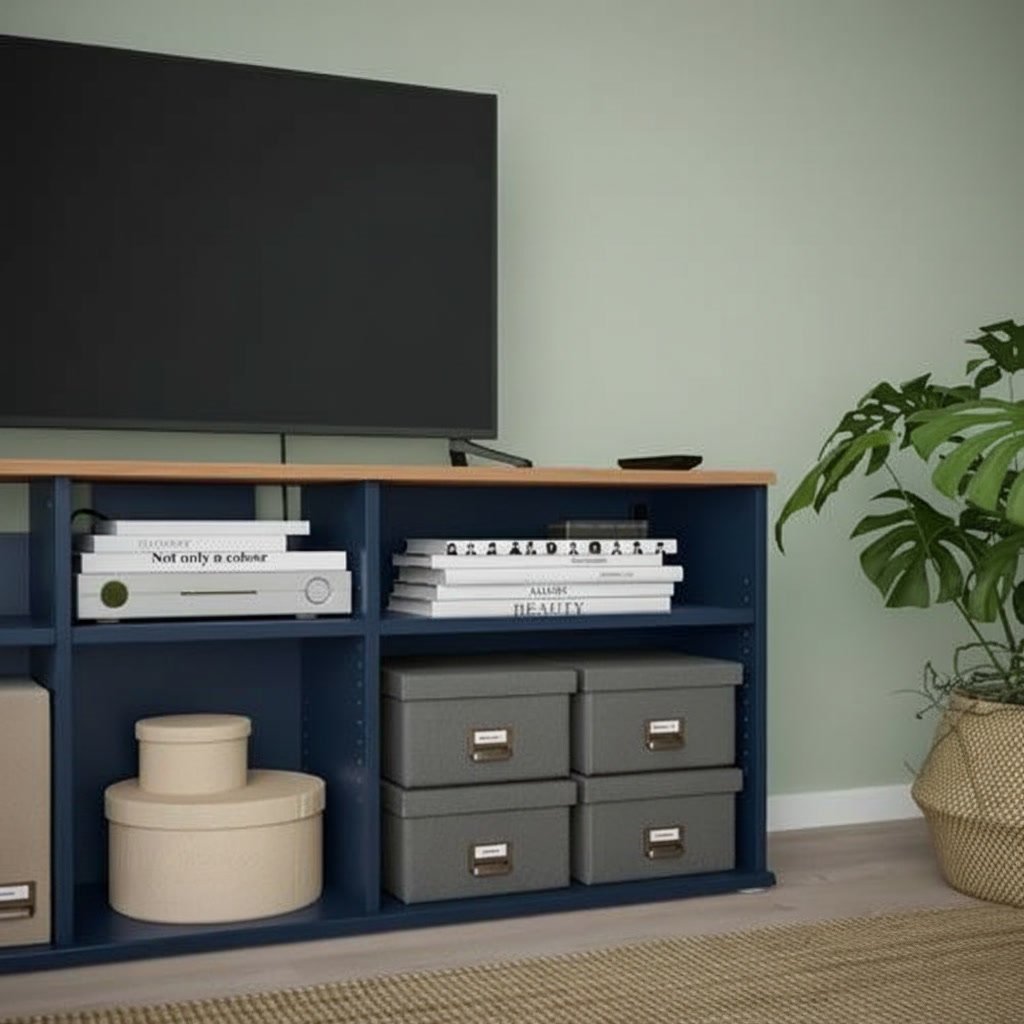 SKRUVIK Cabinet Media Shelving TV Unit - Image 5
