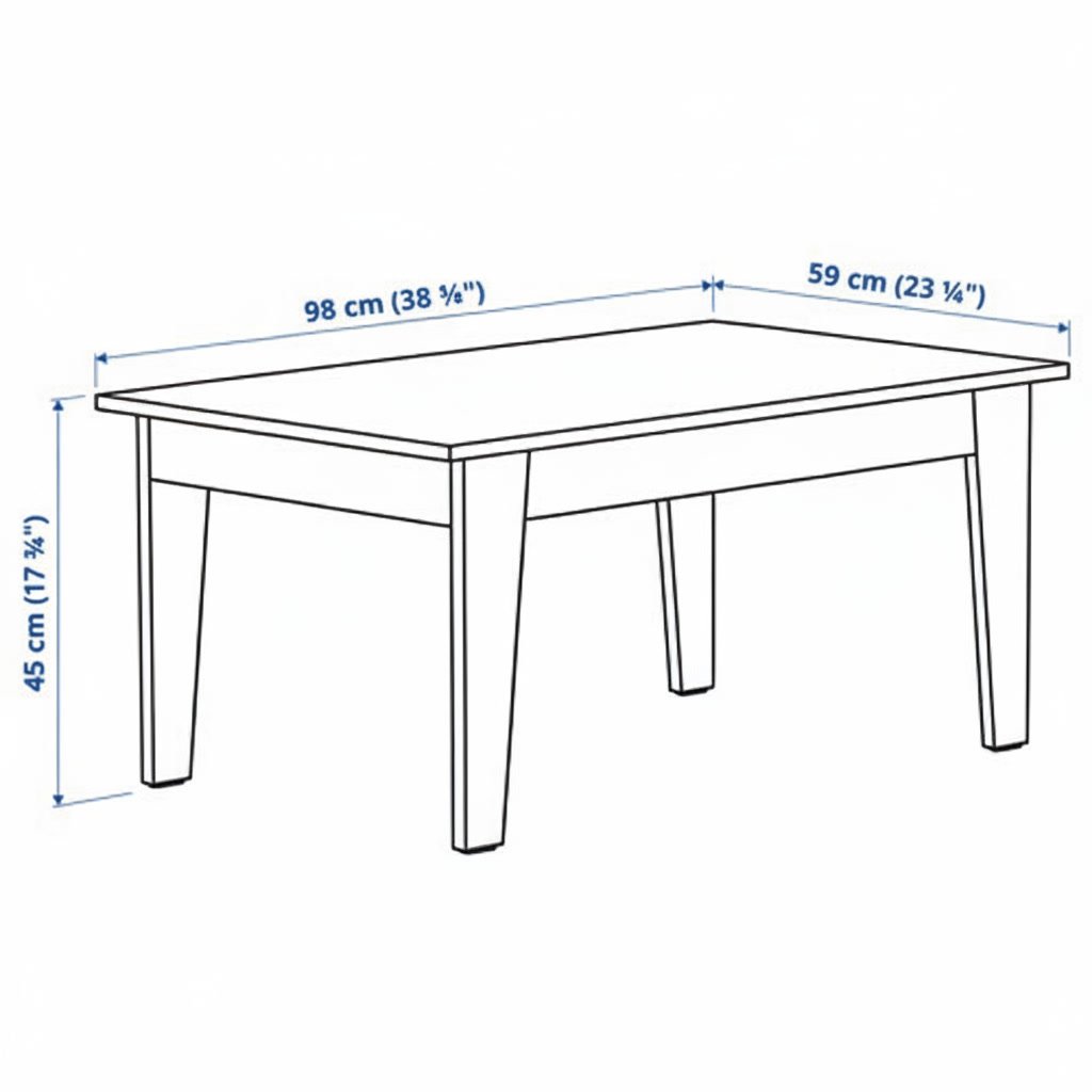 AMMERYD Rectangular Coffee Table - Image 8