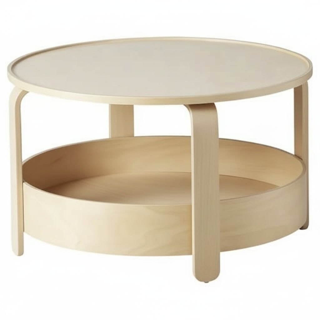BERGEBY Round Coffee Table - Image 5