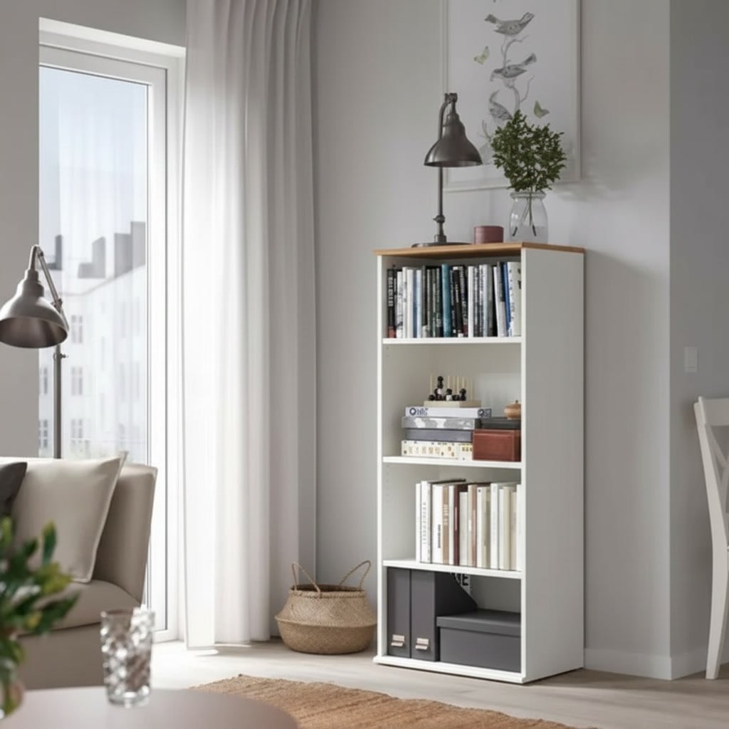 SKRUVIK 4 Tire Bookcase unit - Image 7