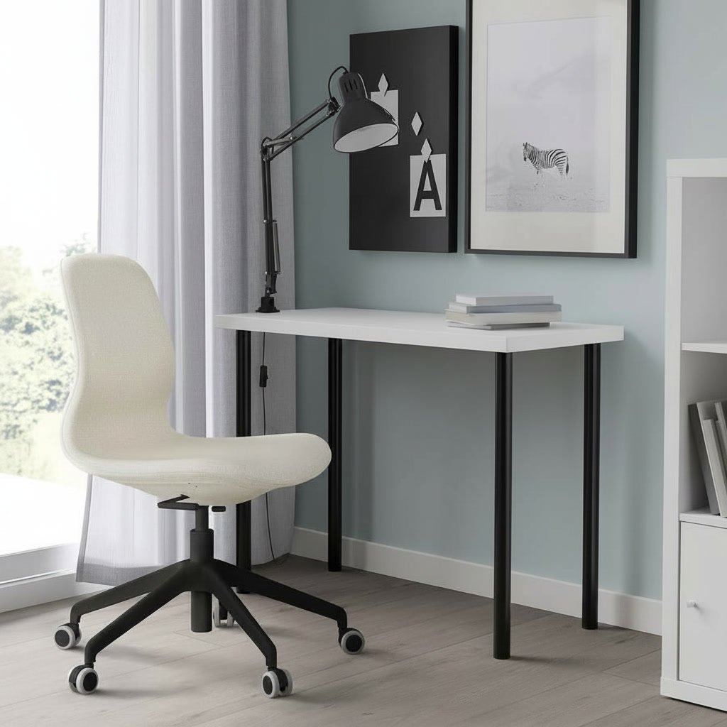 LINVORA/ADVIN Home Office Writing Desk - Image 4