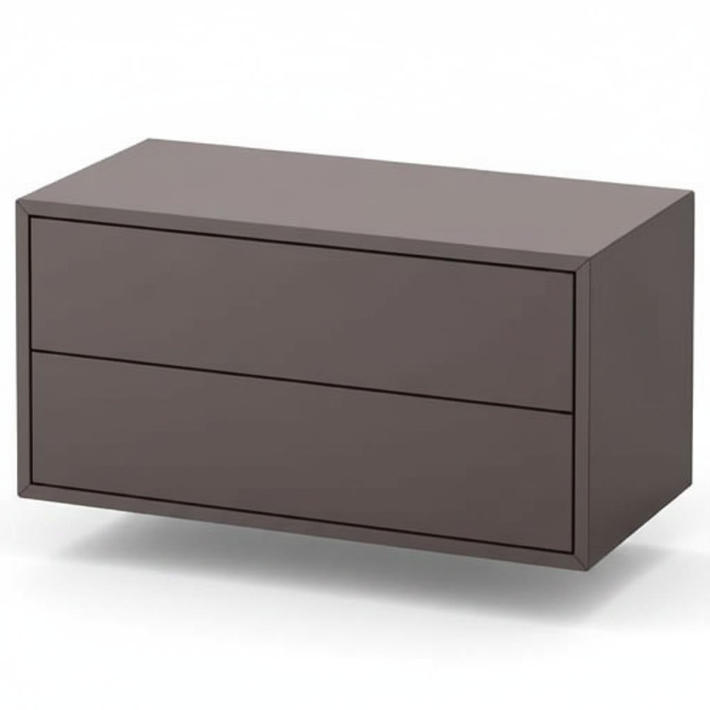 EKORA 1-Drawer Floating Media Shelf - Image 5