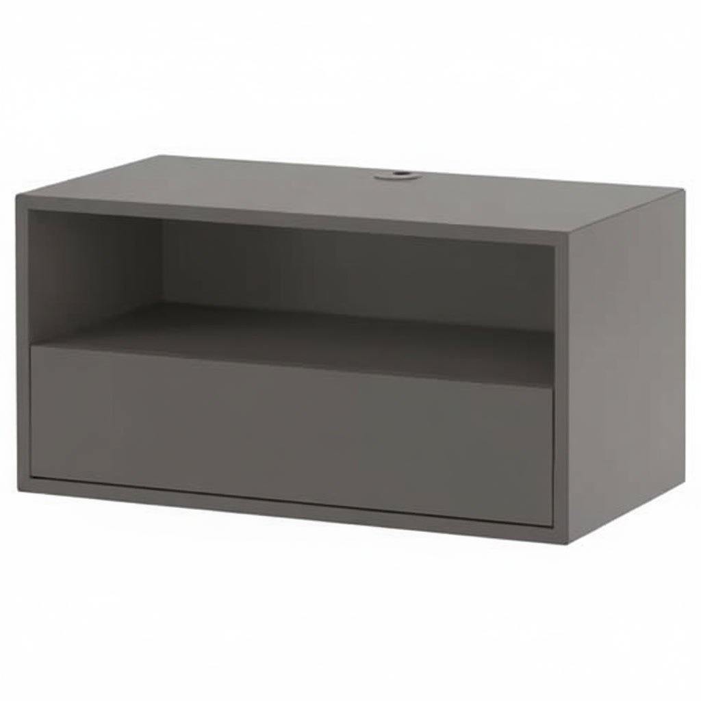 EKORA 1-Drawer Media Shelf - Image 6