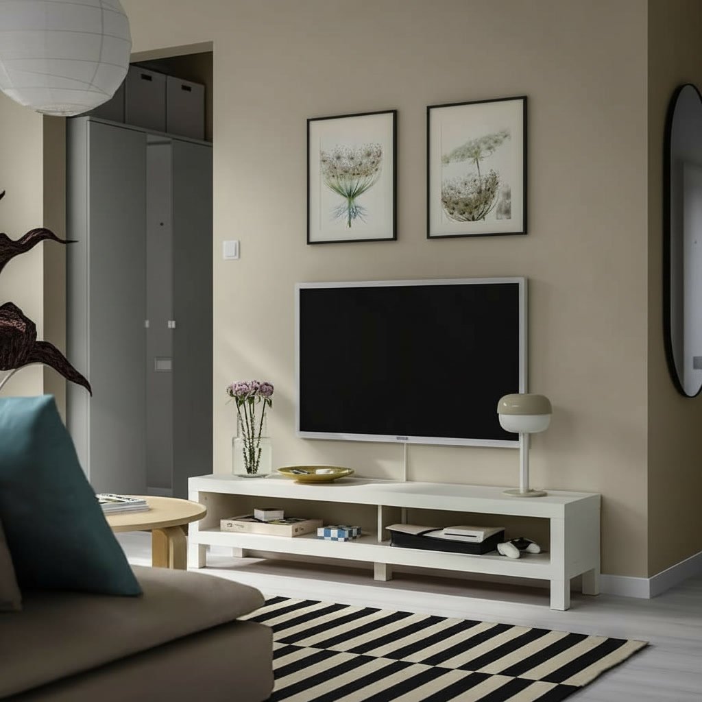 LAKK Extra-Wide Rectangular TV Bench - Image 3