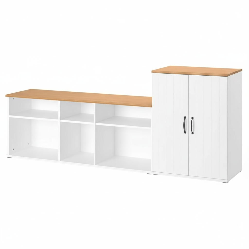 SKRUVIK Cabinet Media Shelving TV Unit - Image 9