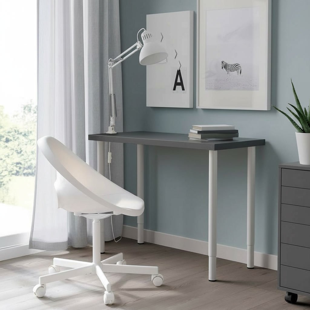 LINVORA/ELOV Adjustable Rectangular Desk - Image 4