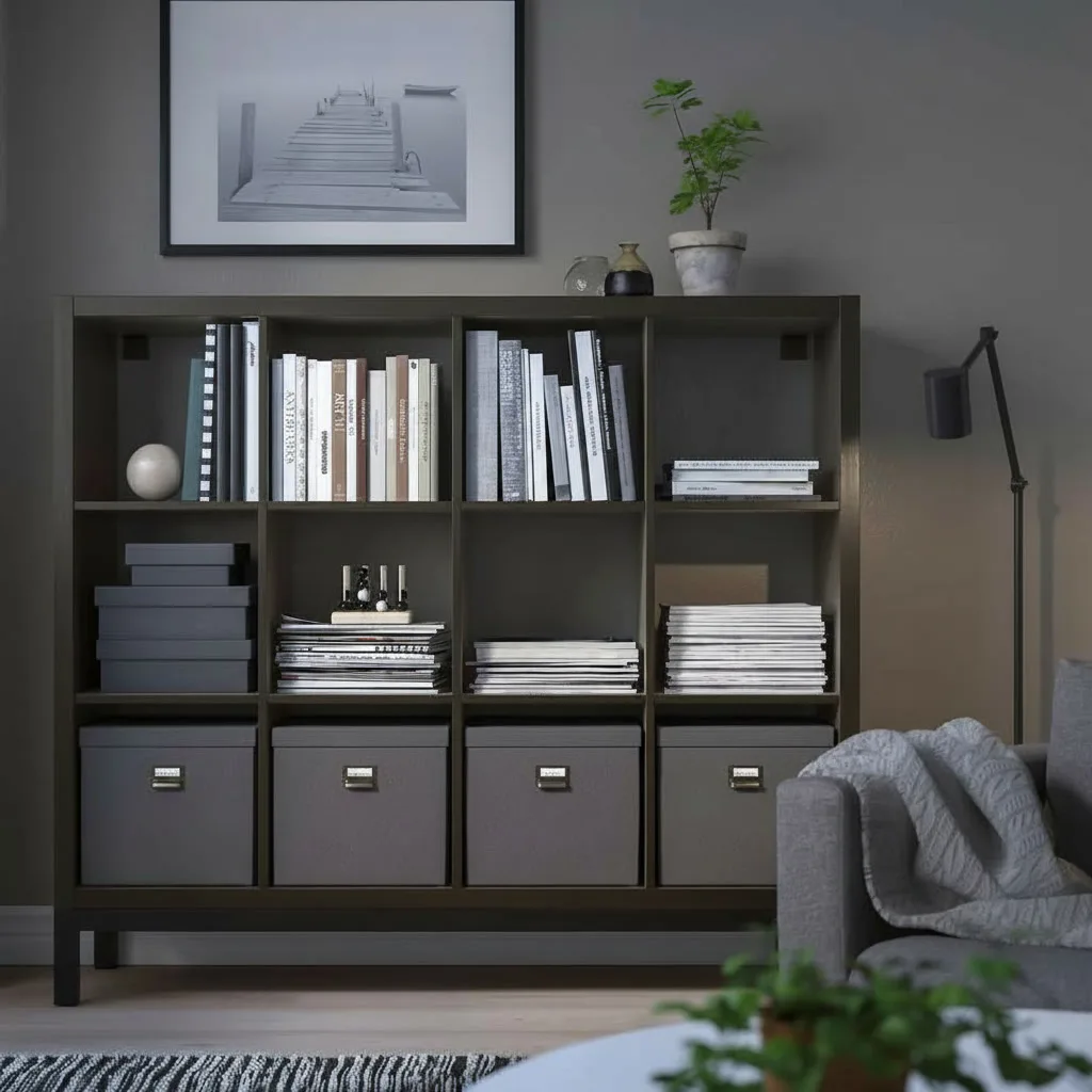 NORDICA 12 Cube Shelving with Underframe - Image 2