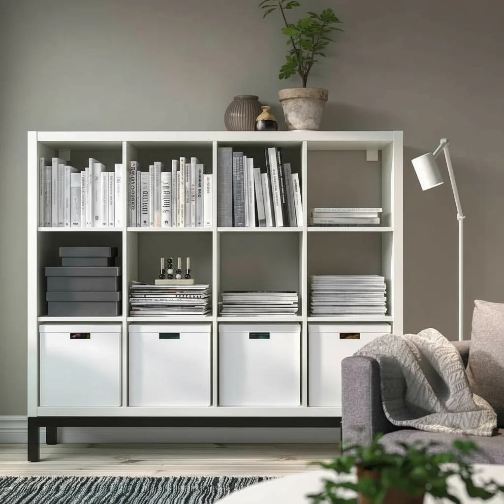 NORDICA 12 Cube Shelving with Underframe - Image 6