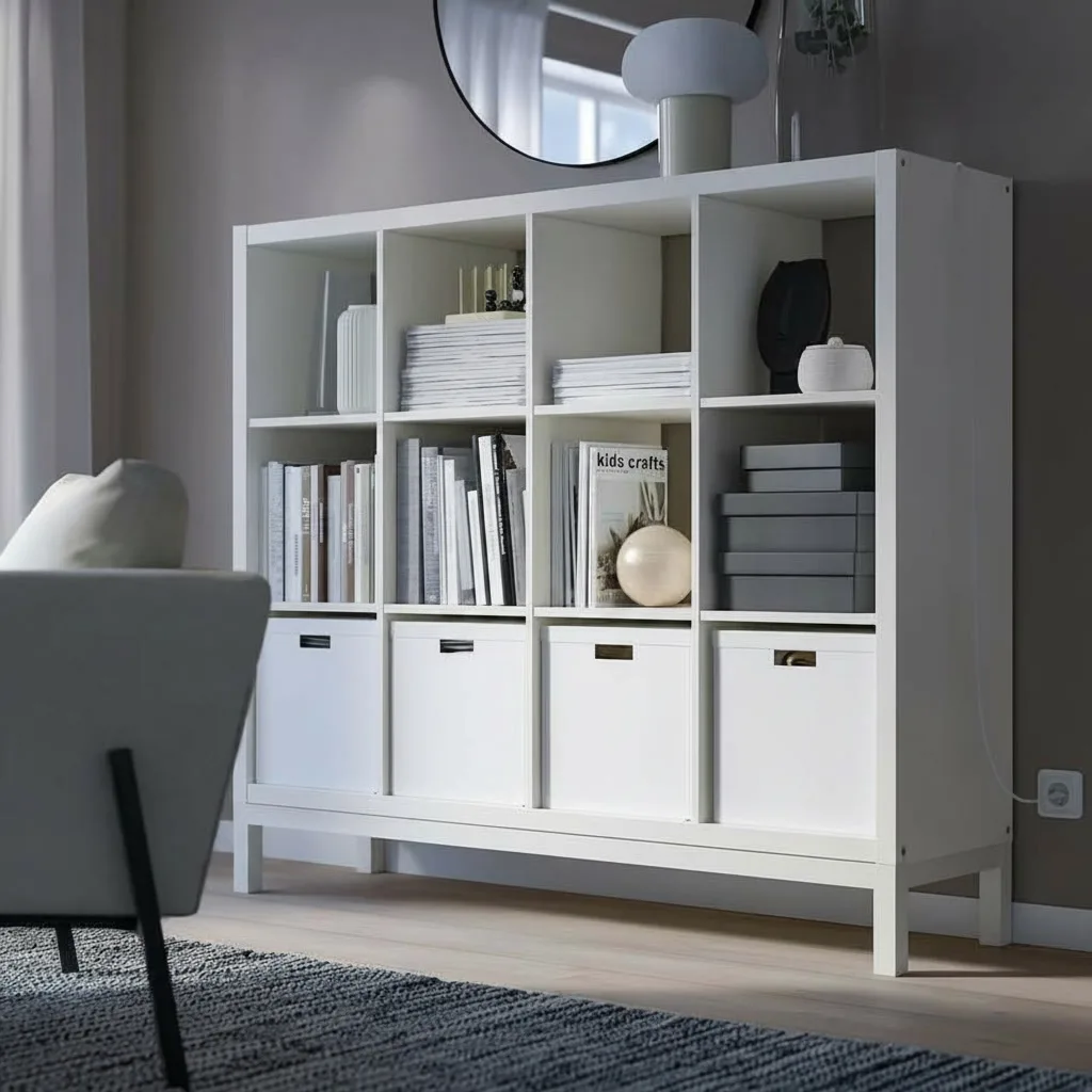 NORDICA 12 Cube Shelving with Underframe - Image 10