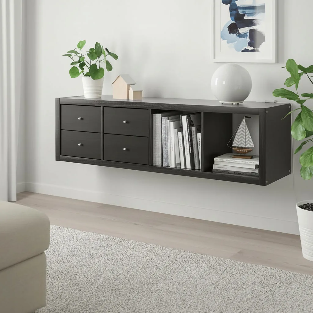 NORDICA 4-Cube Storage Unit with 4 Drawers - Image 2
