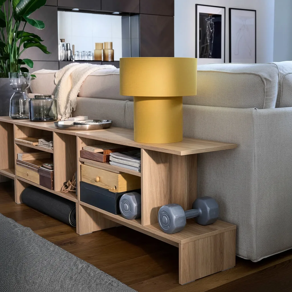 HOLMVIK Multi-Level Side Table - Image 4
