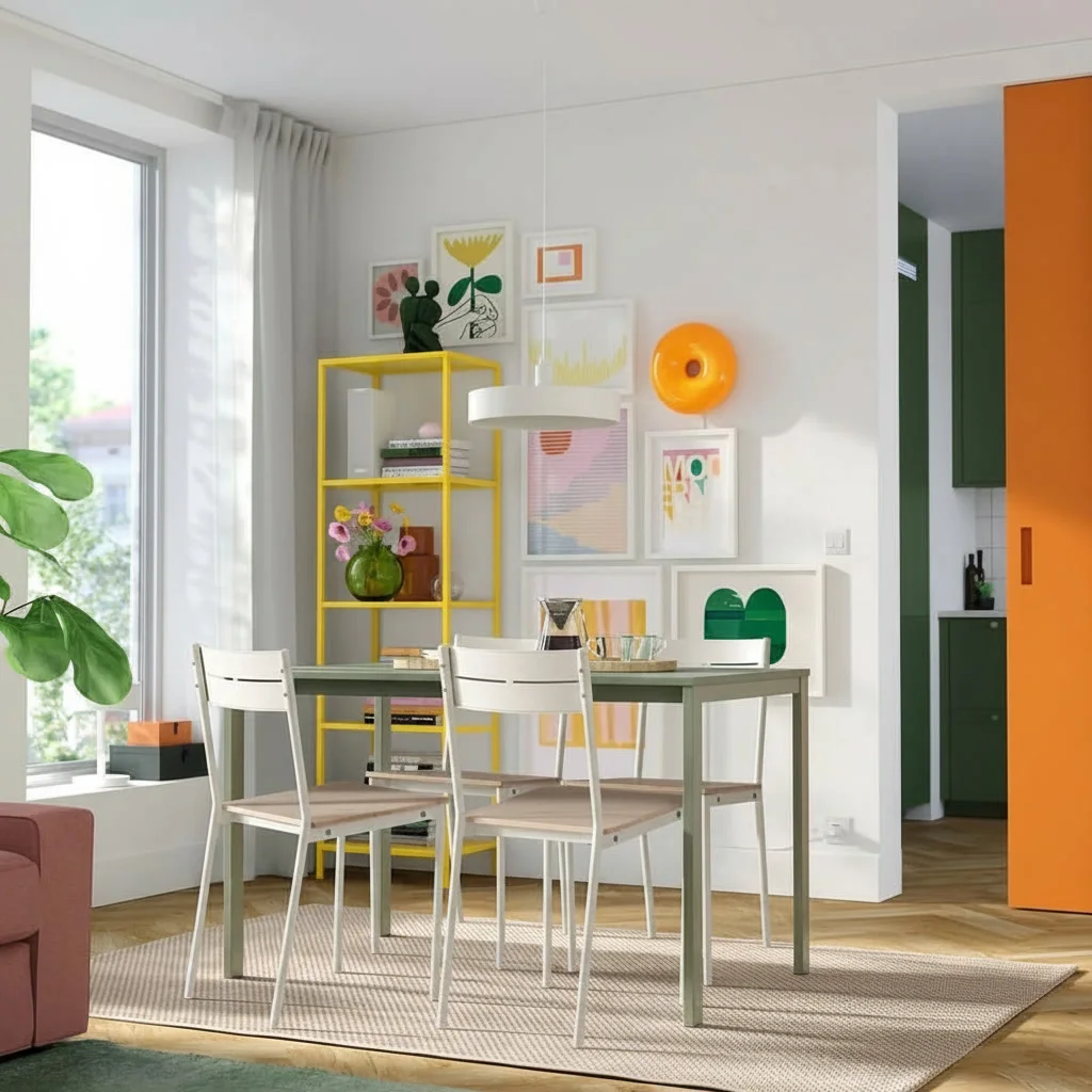 BUSARA Pine Dining Chair - Image 3