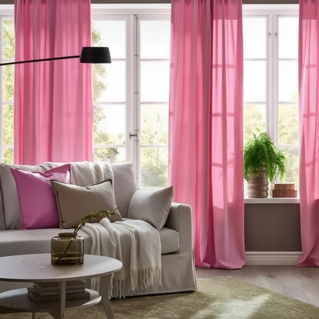 GINSTVIK Polyester Pleated Curtain - Image 17