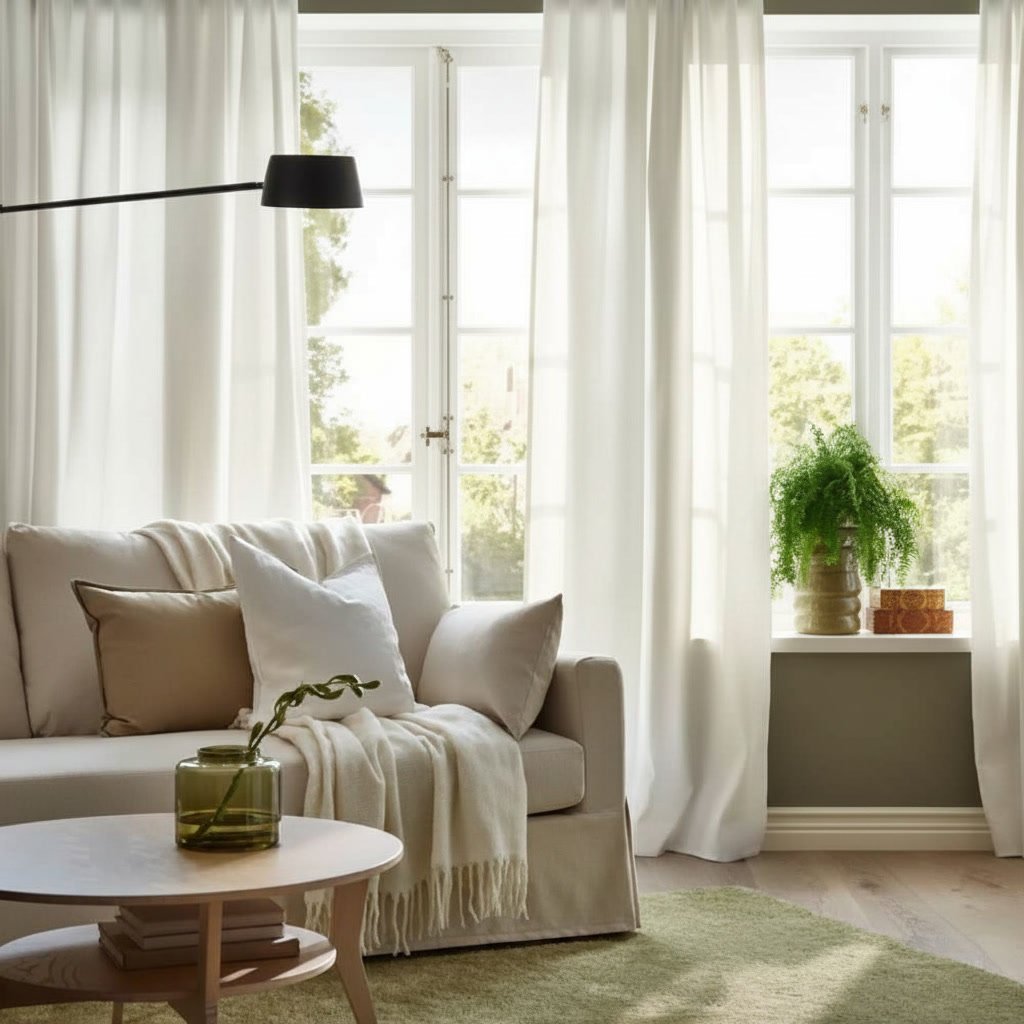 GINSTVIK Polyester Pleated Curtain - Image 19