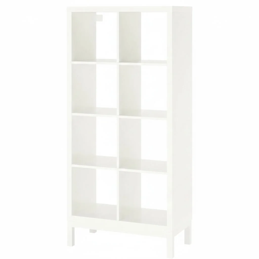 NORDICA Tall 8 Cube Shelving Unit with Underframe - Image 5