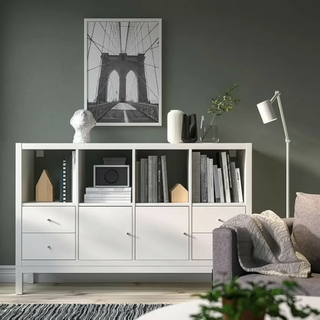 NORDICA 8-Cube Bookcase with Underframe, 2 Doors & 4 Drawers - Image 2