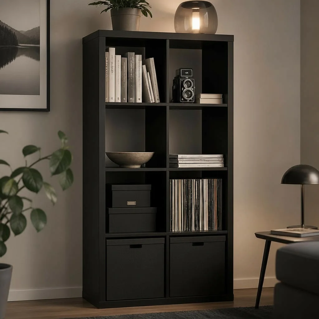 NORDICA 8-Cube Rectangular Storage Shelf - Image 2