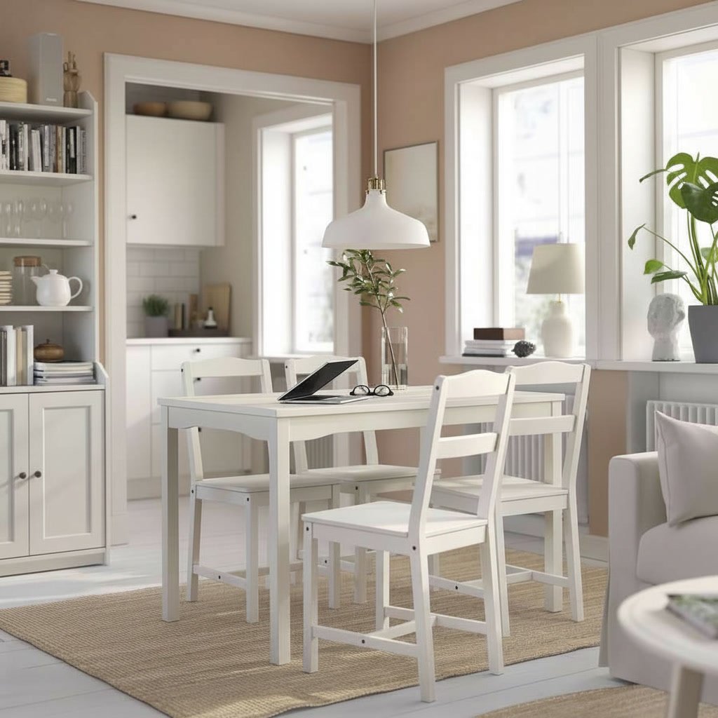 HAVARA Wooden Backrest Dining Chair - Image 4