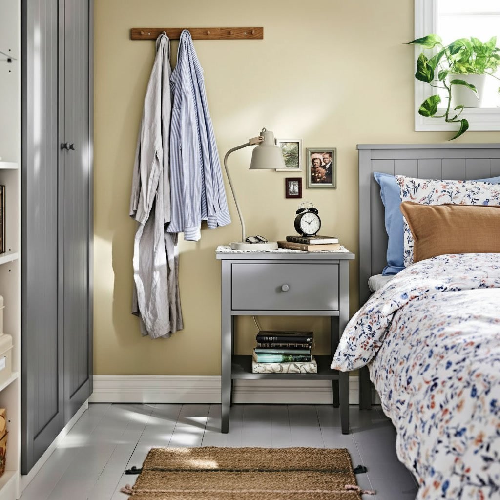 VALDORA 1-Drawer Bedside Table - Image 2