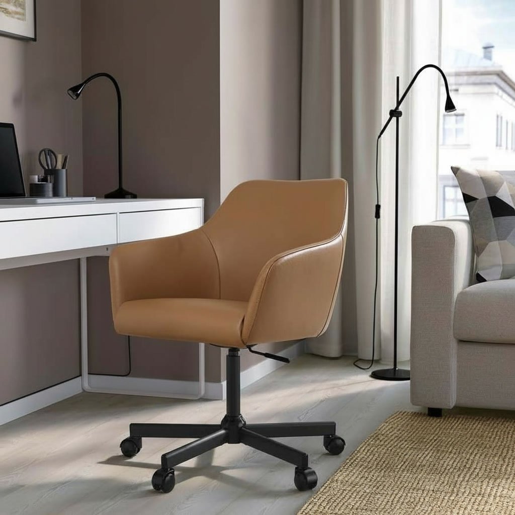 TOSSBERGA/Malskor Upholstered Swivel Chair - Image 6