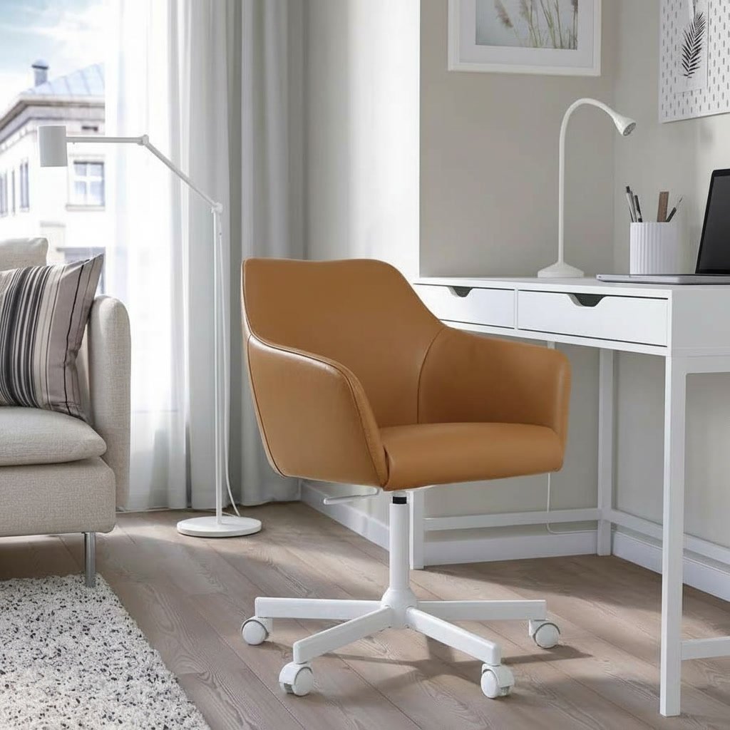 TOSSBERGA/Malskor Upholstered Swivel Chair - Image 7