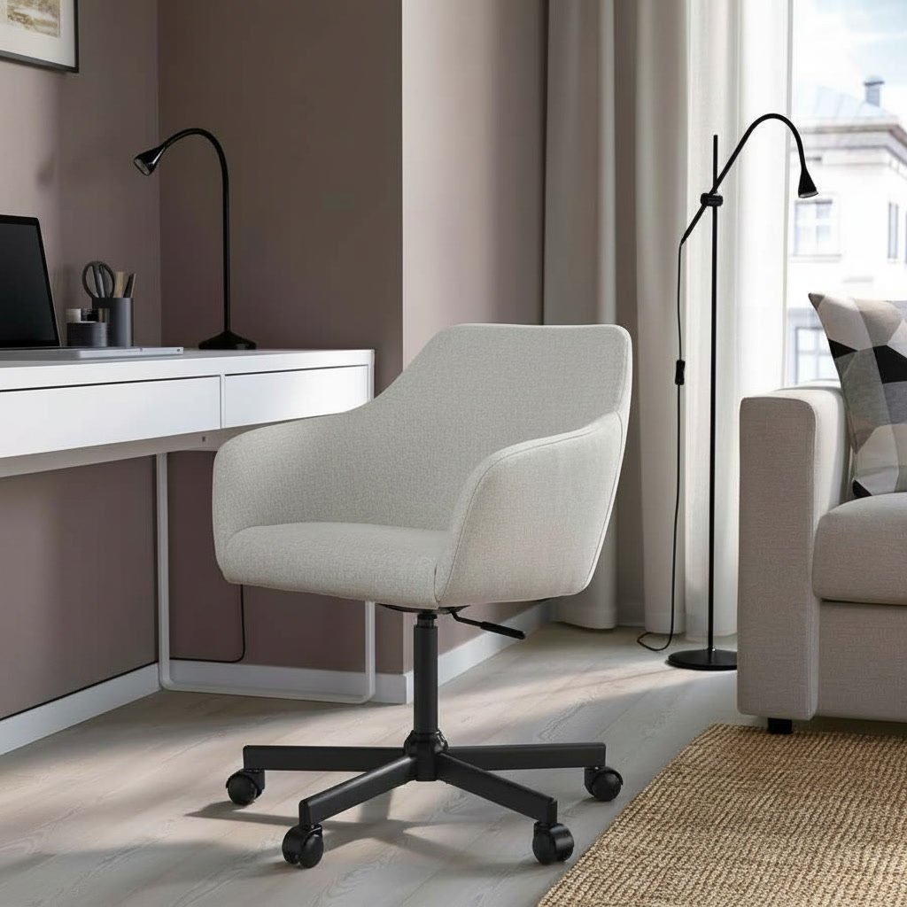 TOSSBERGA/Malskor Upholstered Swivel Chair - Image 4