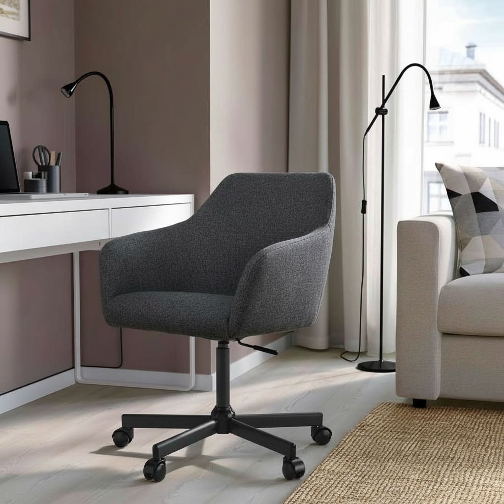 TOSSBERGA/Malskor Upholstered Swivel Chair - Image 2