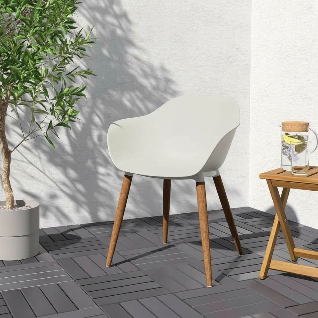 GRONVIK Curved Back Dining Armchair - Image 5