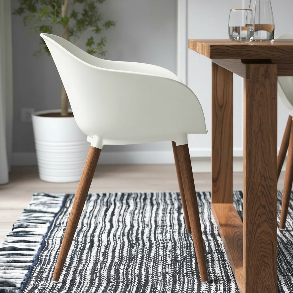 GRONVIK Curved Back Dining Armchair - Image 4