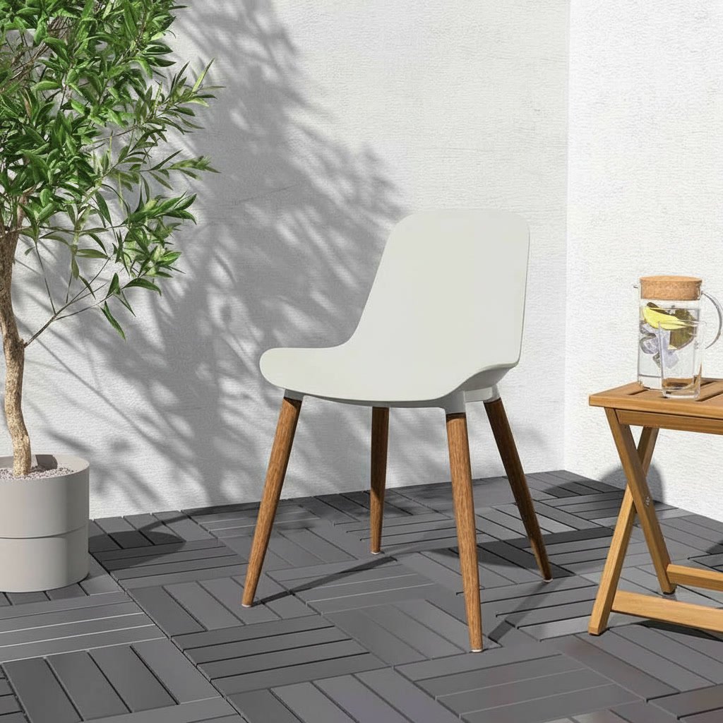 GRONVIK Curved Back Dining Chair - Image 3