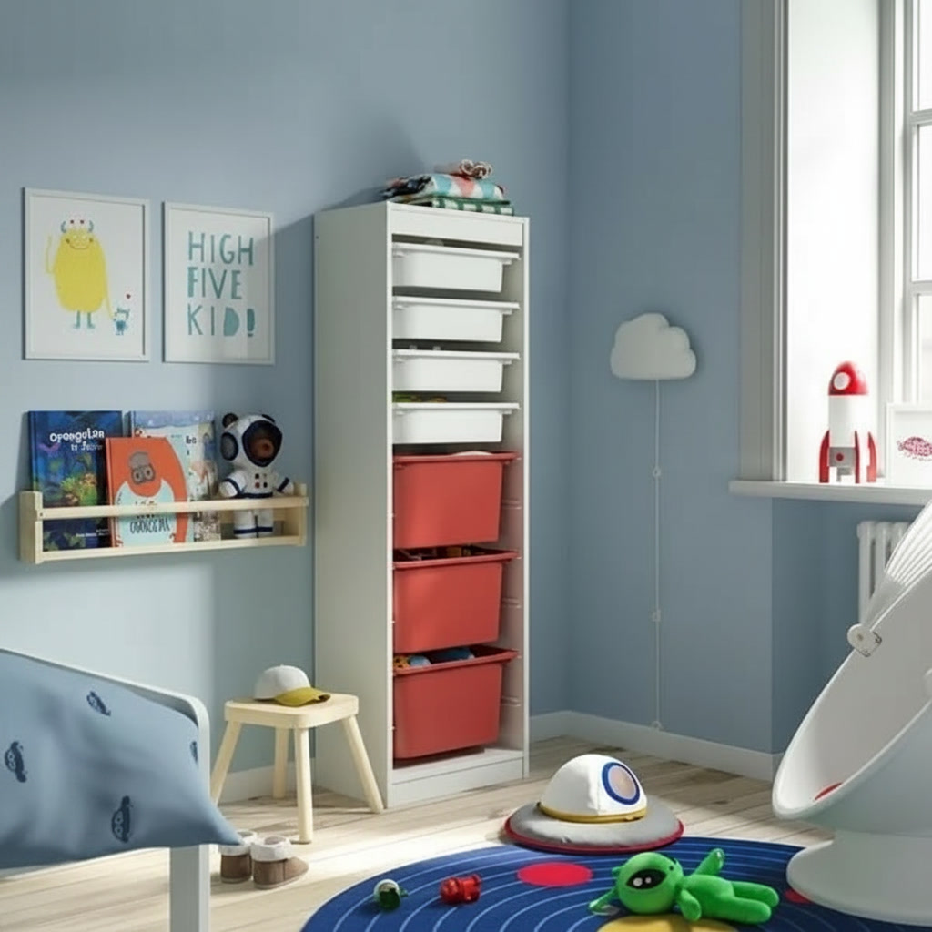 TROVIK 7 Boxes Tall organiser 46 × 30 × 145 cm - Image 3